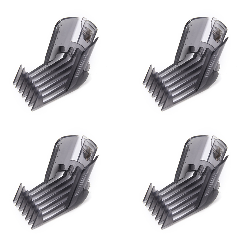 Pullhee-4PCS Practical Hair Trimmer Cutter Barber Head Clipper Comb Fit for QC5130 QC5105 QC5115 QC5120 QC5125 QC5135