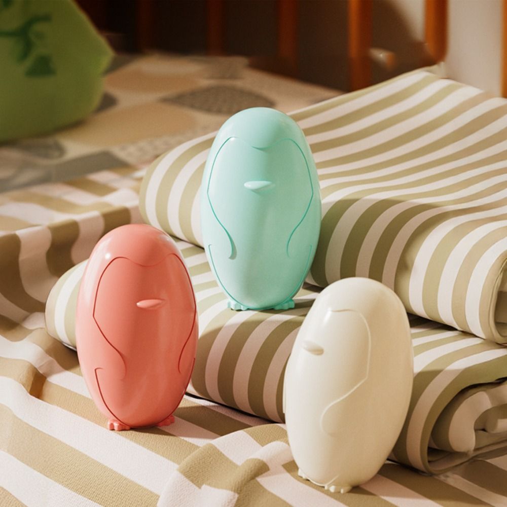 Cute Penguin Washable Lint Remover Multifunctional Reusable Sticky Roller Ball Portable Clothes Dust Tools Travel