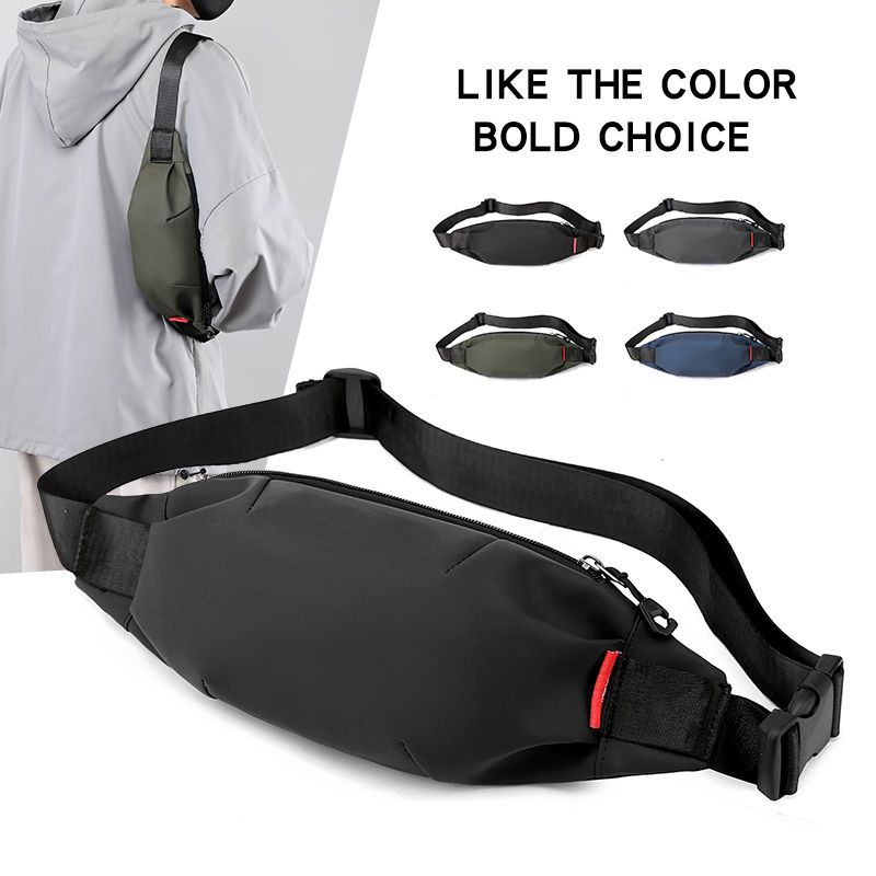 NEW totoro Fashion Waist Bag Men's Summer Trendy Brand Shoulder Bag Messenger Bag Small Sales promotion Shoulder Bag Men's Fashion ins Chest Bag Mobile Phone Bag Small Backpack