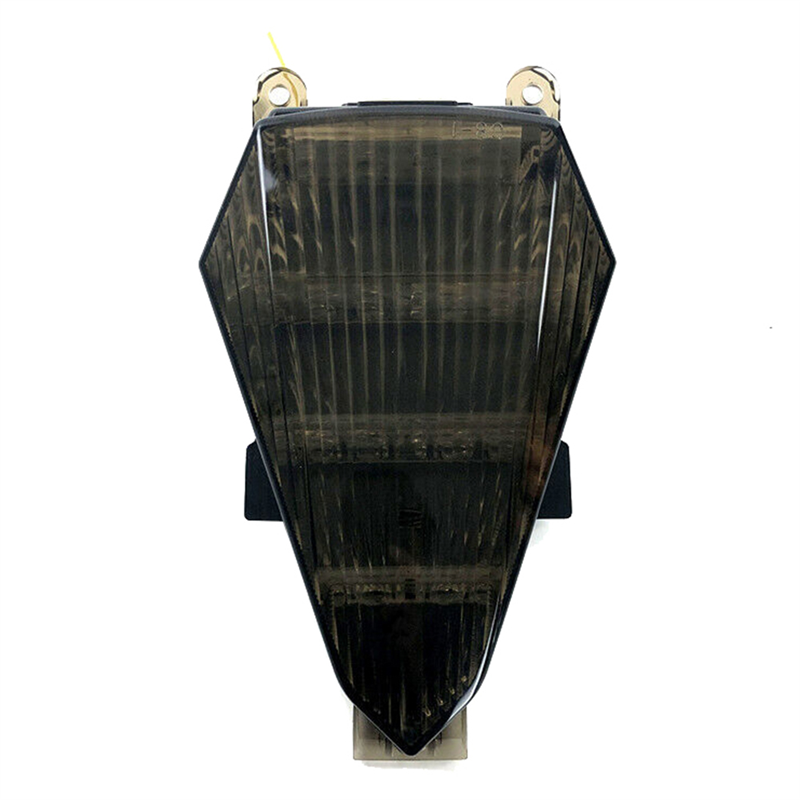 FORIDE Black Stop Sign Light Tail Light LED Light Motorcycle Rear Light Integrated Turn Signal for YZF R6 2008-2016