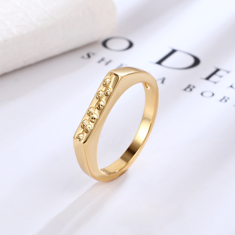 【New arrival】Tulip Ring Women's Light Luxury Vintage Daisy Summer Flower Finger Ring Personalized Ring
