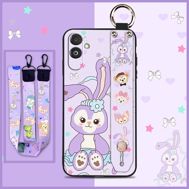 Waterproof Shockproof Phone Case For Samsung Galaxy F14 5G/SM-E146B Kickstand Back Cover Cute Wristband Cartoon Silicone