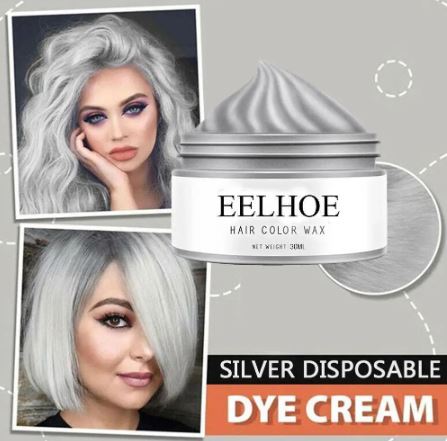 30ml Quick Hair Dye High Saturation Safe Ingredients Grey Color Disposable Wax for Men Women