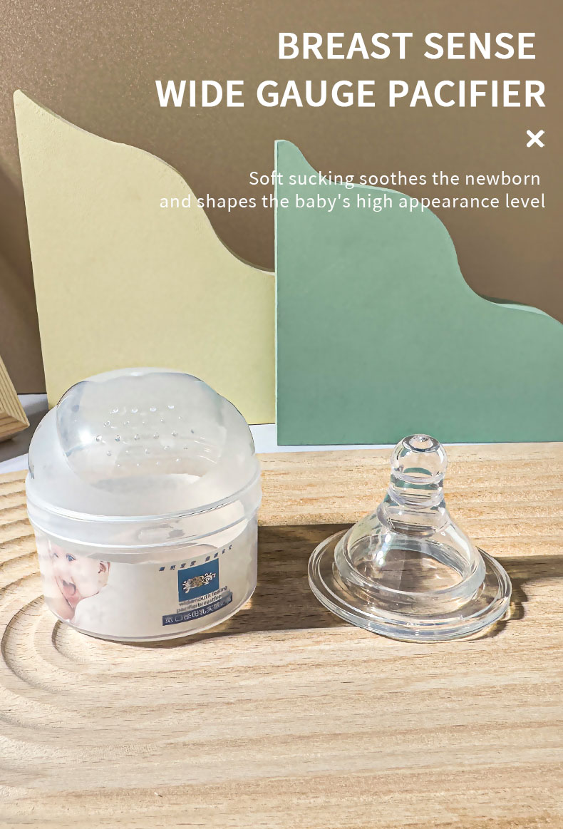 Wide Mouth Silicone Feeding Bottle Nipple | Cross Hole Teat 14G | BPA-Free Soft Silicone Baby Bottle Nipple | Anti-Colic Replacement Nipple