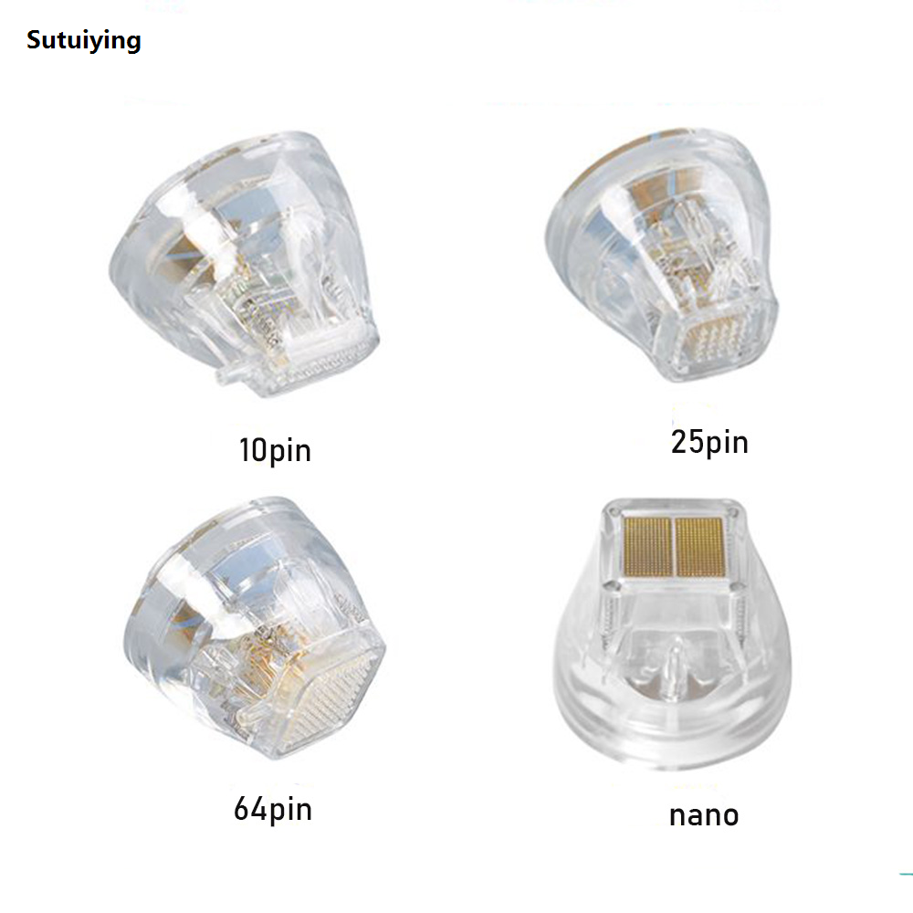 Sutuiying 1pcs Fractional Microneedling Insulate 10/25/64 pins Rf New Morpheus Radio Frequency Rf Micro Needle Beauty Machine