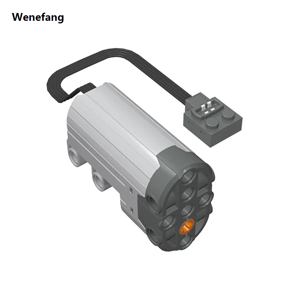 MOC Power Functions XL Motor 8882 Compatible with legoeds Building Blocks Technical Parts Electric Car Truck Power Modification