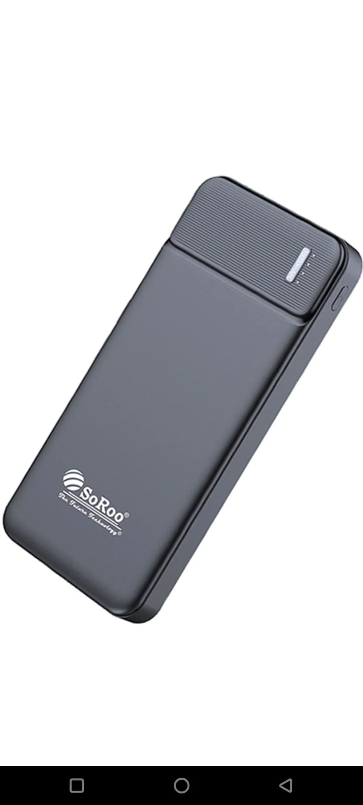 SoRoo Sleek Power Bank PB-189 10000mAh Fast Charging Portable Power Bank