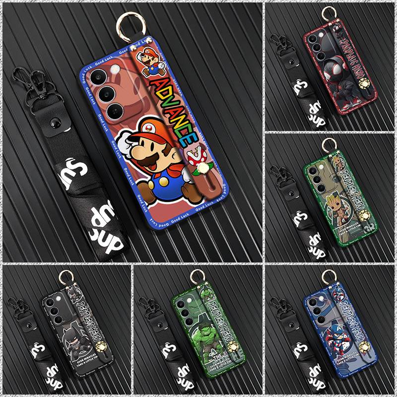 Silicone Dirt-resistant Phone Case For Realme C83 5G/P4Lite 5G/C100 5G Shockproof Kickstand Waterproof Wristband Ring