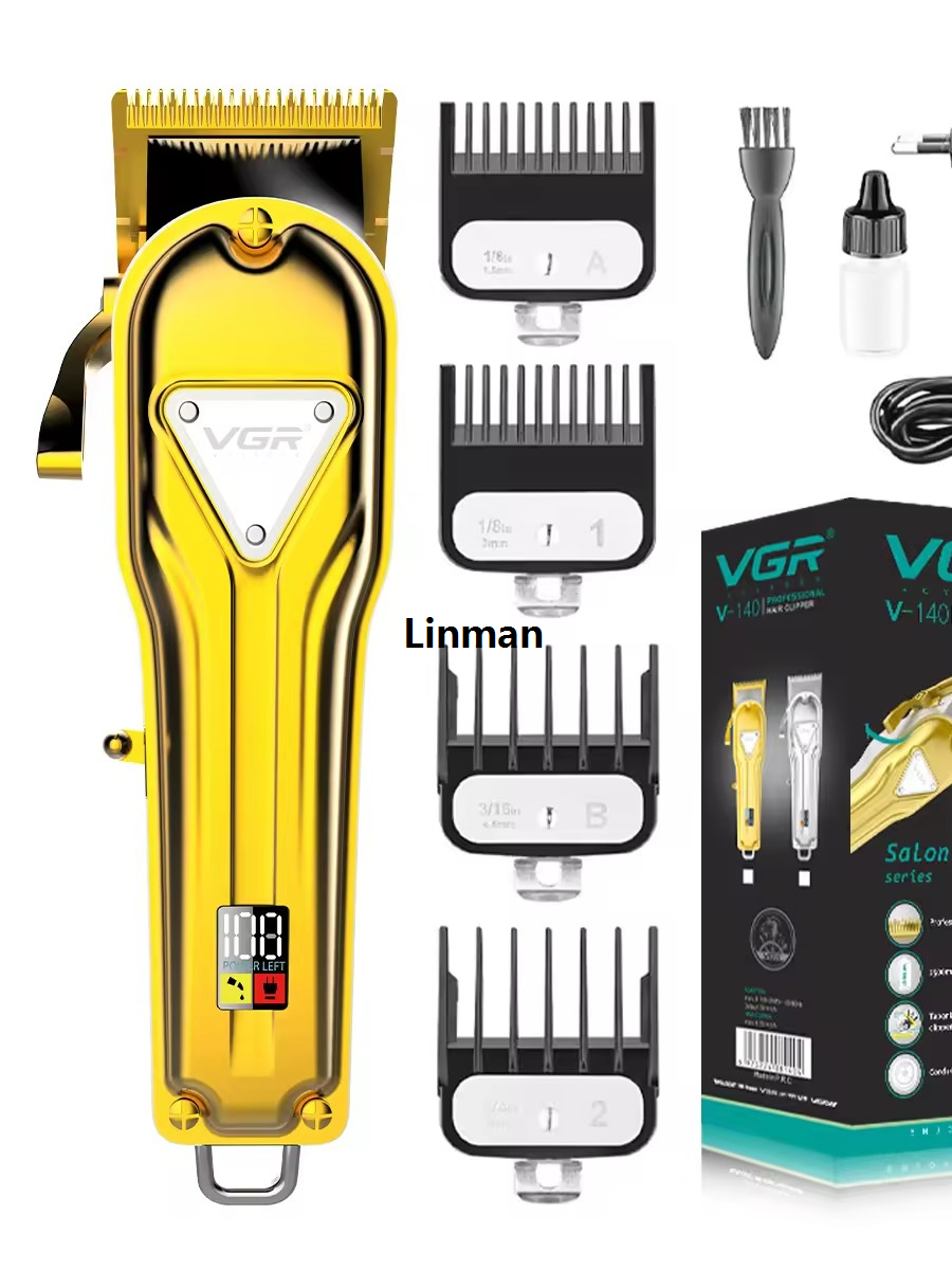 VGR Hair Trimmers Electric Clippers Professional Body Trimmer Adjustable Haircut Machine Set Charging Base Trimmer for Men V-640