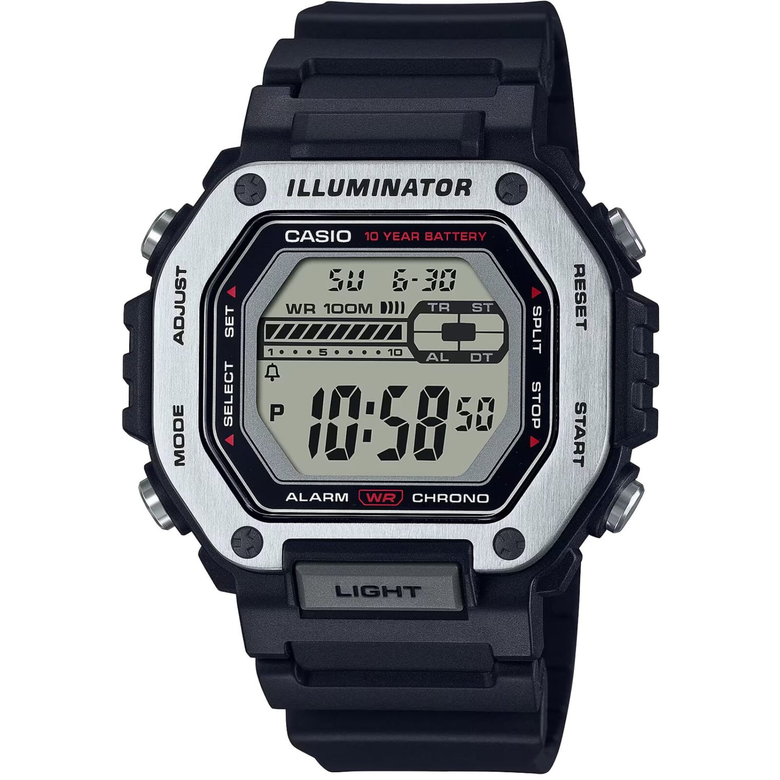 Casio MWD-110H-1AVDF Youth Navy Blue Strap Color Resin Made Watch For Men