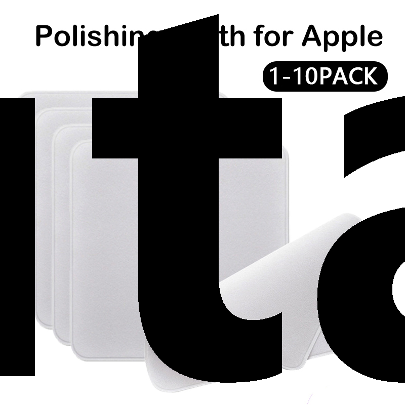 Difutagui Universal Screen Cleaning Polishing Cloth for Apple IPhone 14 13Pro 2025 New IPad Macbook Samsung Screen Display Polishing Cleaning Wipes