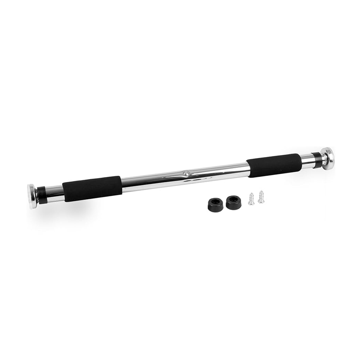 Doorway Pull Up Bar | Hard Steel Material Easy To Install & Adjustable Door Pull Up Bar With Padded Handle