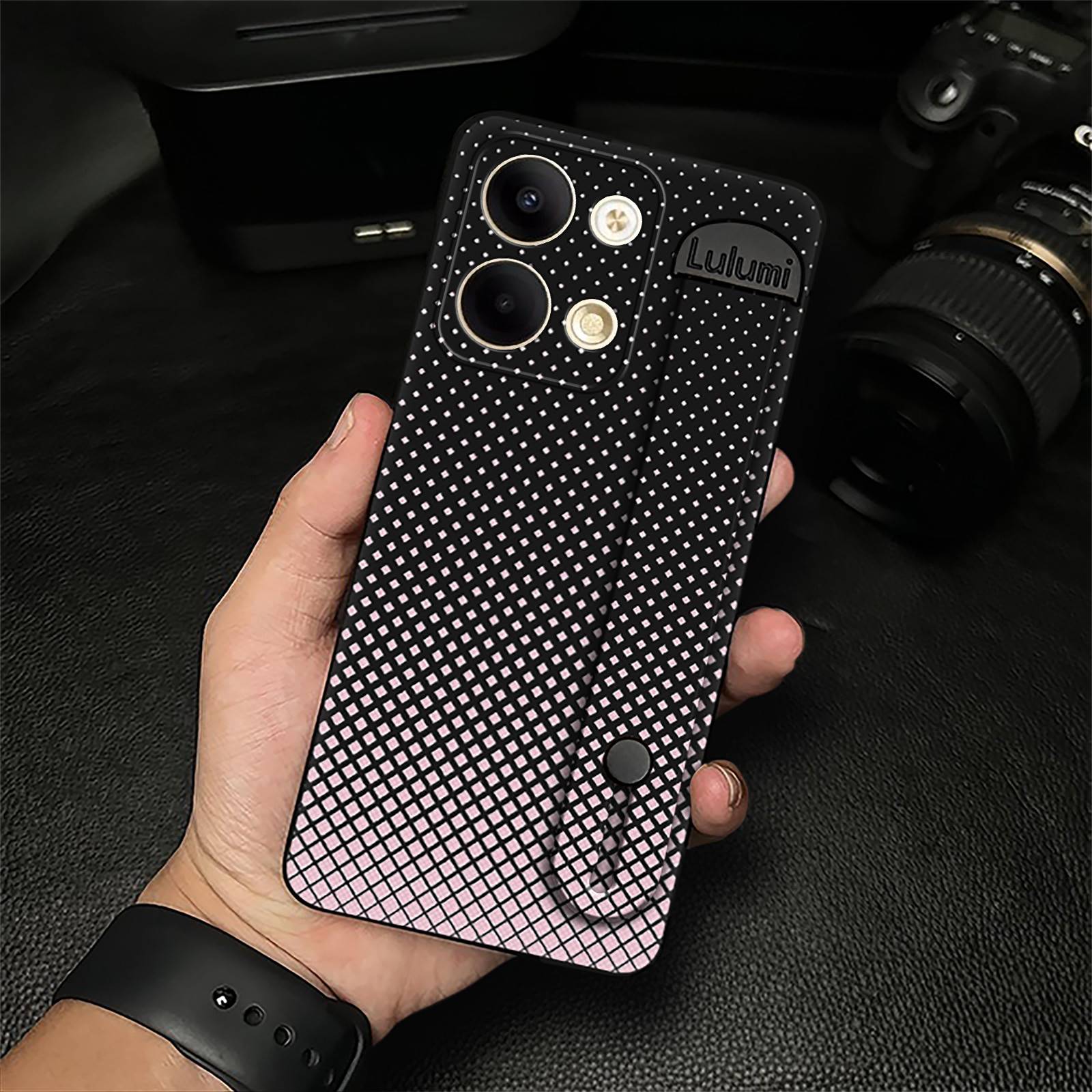 Fashion Design Waterproof Phone Case For OPPO Reno9 5G/Reno9 Pro 5G Phone Holder Commerce Soft case Wristband Silicone