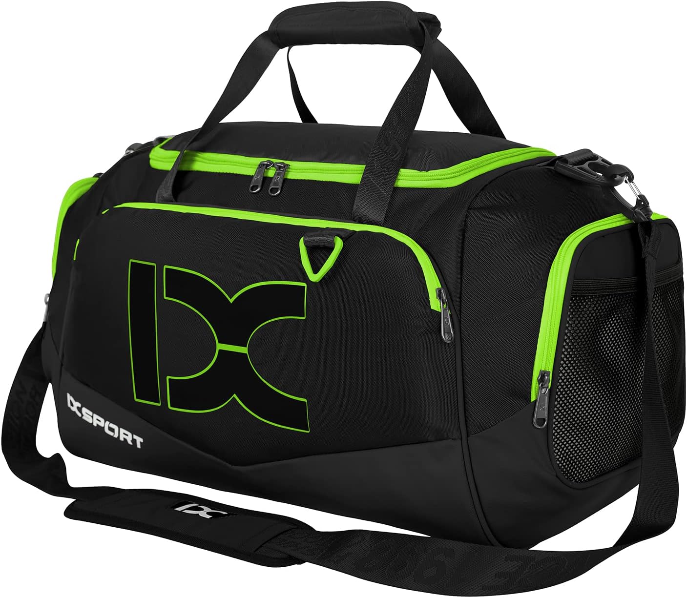 INOXTO Travel Duffel Bag with Dry Wet Pocket and Shoe CompartmentFor Women and Men，40L Fitness Waterproof Weekender Bag for Swim Sports Travel Working Out