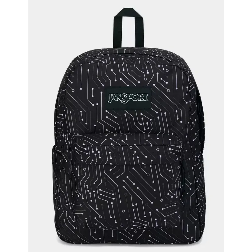 JANSPORT DOUBLE BREAK BACKPACK BLACK FOR UNISEX