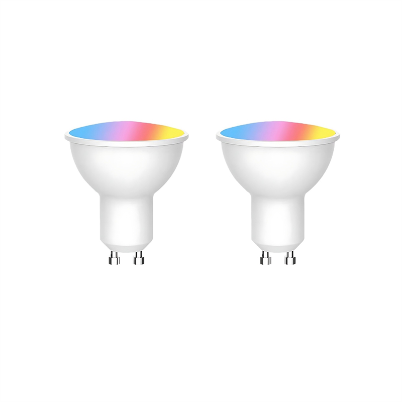 Tuya WiFi GU10 Smart LED Light Bulb Dimmable 6W 220V Smart Life App Control Spotlight Bulb Works with 3PCS