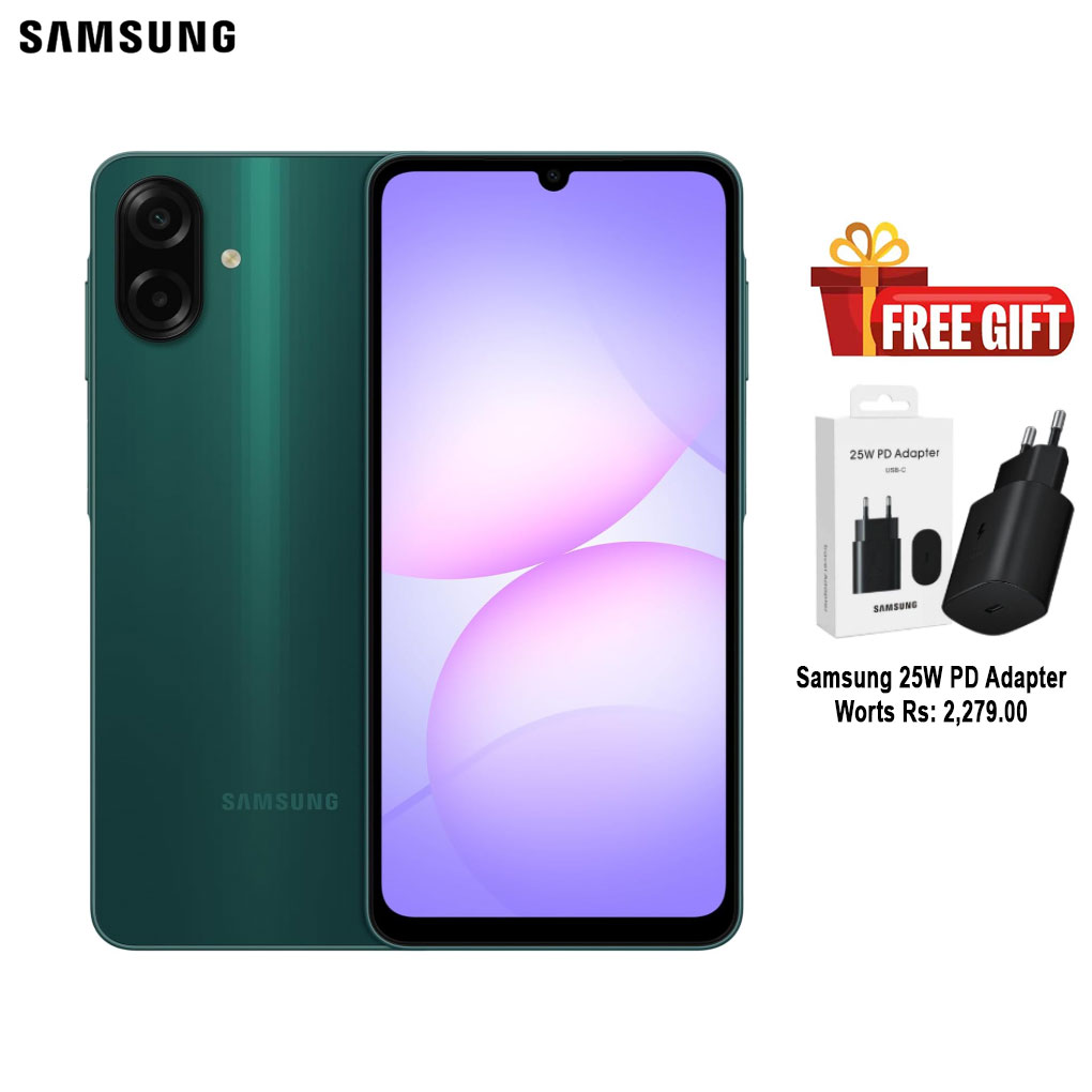 Samsung Galaxy A07 (4GB RAM + 64GB) | 6.7" 90Hz Display | 5000mAh Battery