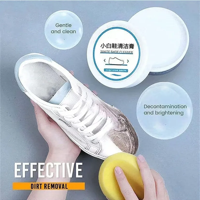 Shoe Cleaner | Shoe Polish Cleansing Cream - White Shoe Deontaminate Paste, Cleaning Cream for Canvas Mesh White Shoes