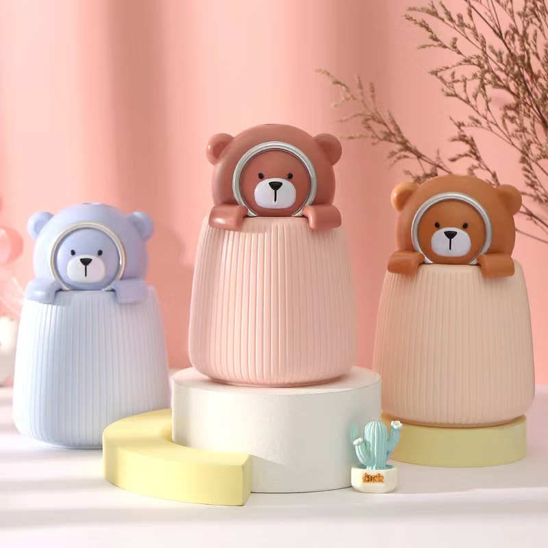 350ml Capacity Portable Bear Design Humidifiers
