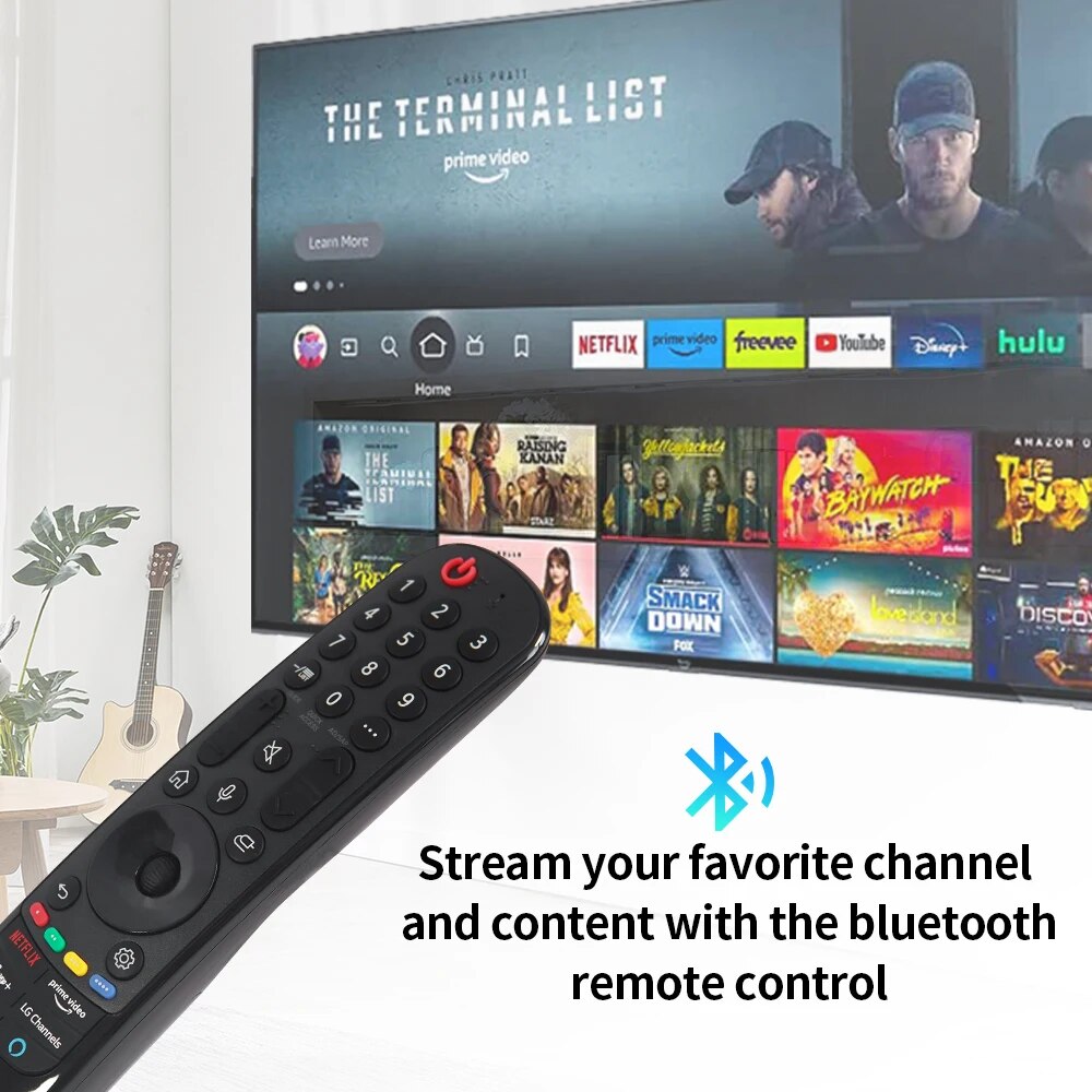 【2025 Version】 AN-MR21GA Replacement Voice Remote Control for L*G Smart TV OLED65C1PUB 65 C1 Series 4K Smart OLED TV (2021) with Netflix