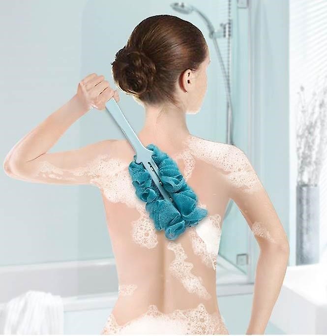Long Handle Back Bath Brush/Scrubber | Bath Sponge Shower Brush