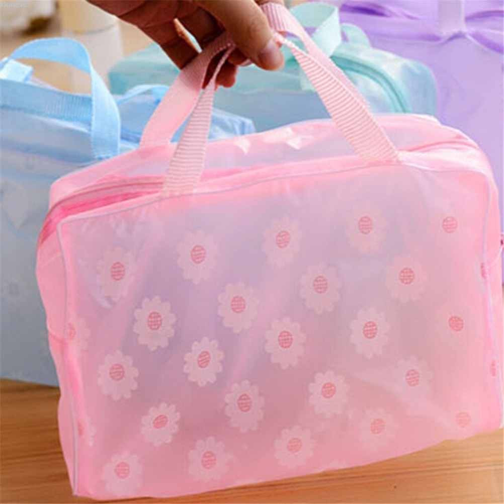 NEW Uonevic Casual Travel Bag Makeup [Special Sale] Plastic Waterproof New style Transparent Bag 1PC Wash Bag Bath Bag
