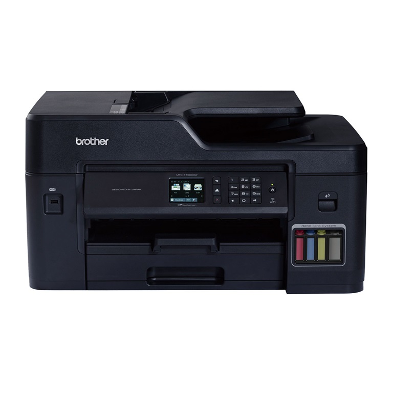 Brother MFC-T4500DW All-in-One Colour Inktank Refill System Printer with Wi-Fi and Auto Duplex Printing- Color A3