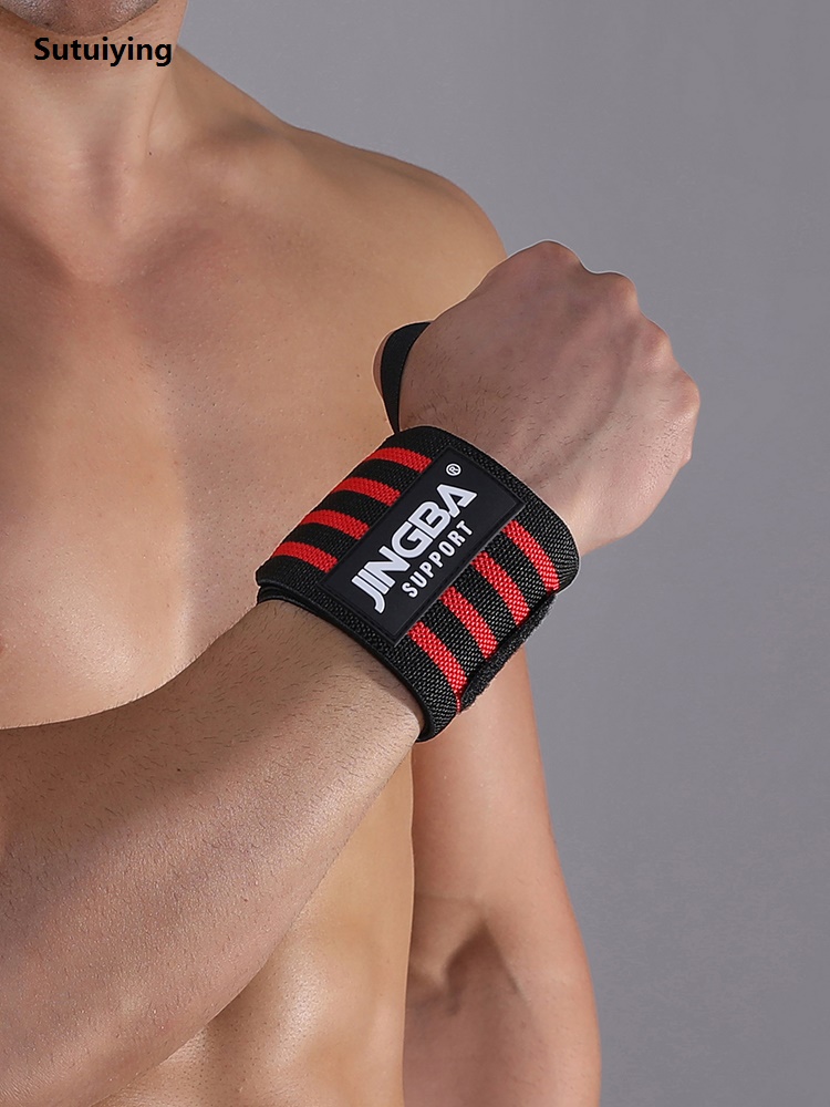 Sutuiying 1 Pc Unisex Wrist Support Belt Sales promotion Weightlifting Wrist Wraps 4237