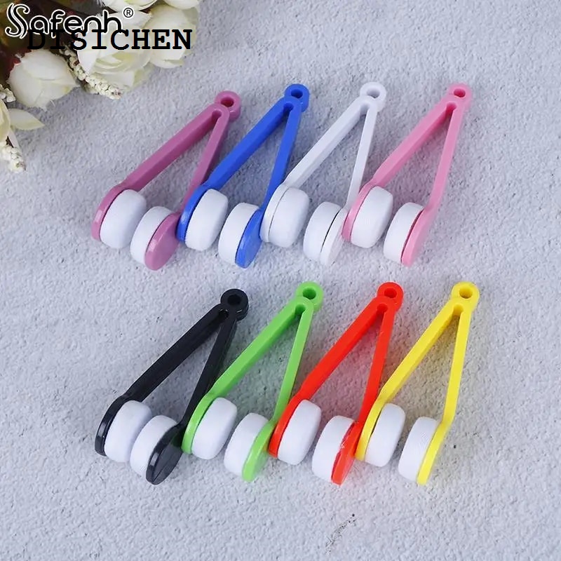 DISICHEN Fashion 1PCS Mini Eyeglass Sunglasses Cleaner Sun Glasses Glass Cleaner Cleaning Limpiador Brochas Spectacles Clean Brush Tool