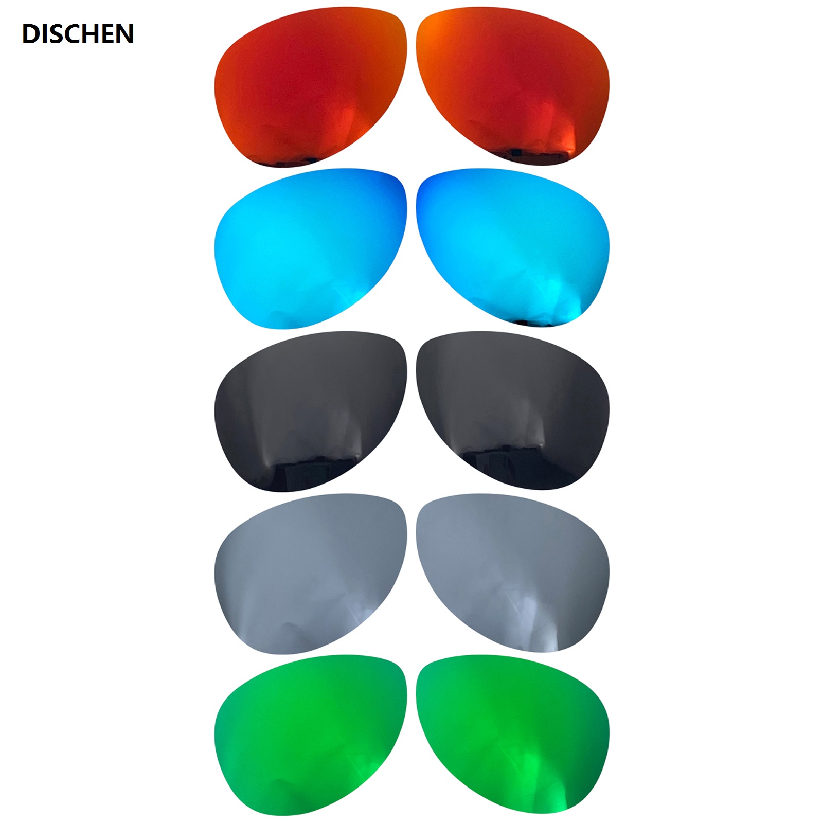 DISCHEN High Quality Replacement Lenses for Ray Ban RB8301 59mm Sunglasses polarized