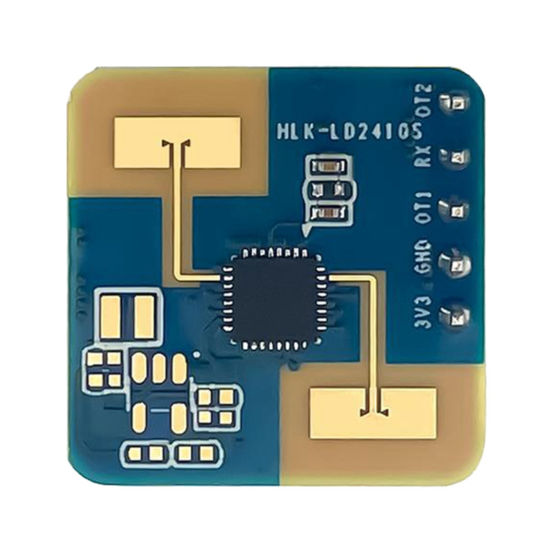 LD2410S Motion Detection Radar Sensor Module 24GHz Human Presence Radar Sensor, for Smart Home, Easy to Use