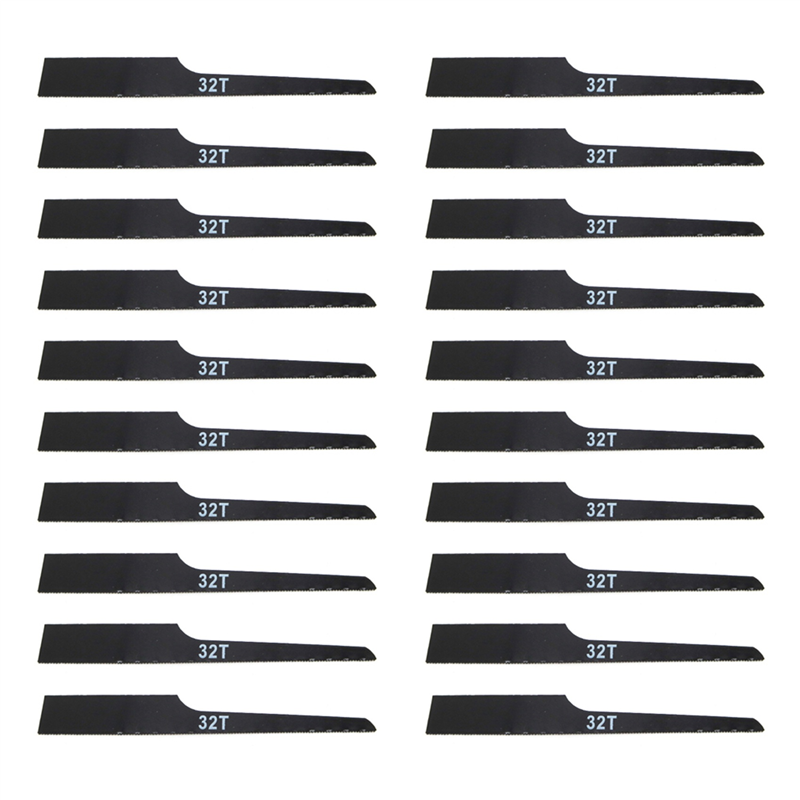 20PCS Reciprocating Saw Blades for Pneumatic File Saw Tool Metal Saw Blade Wood Saw Blade,24T