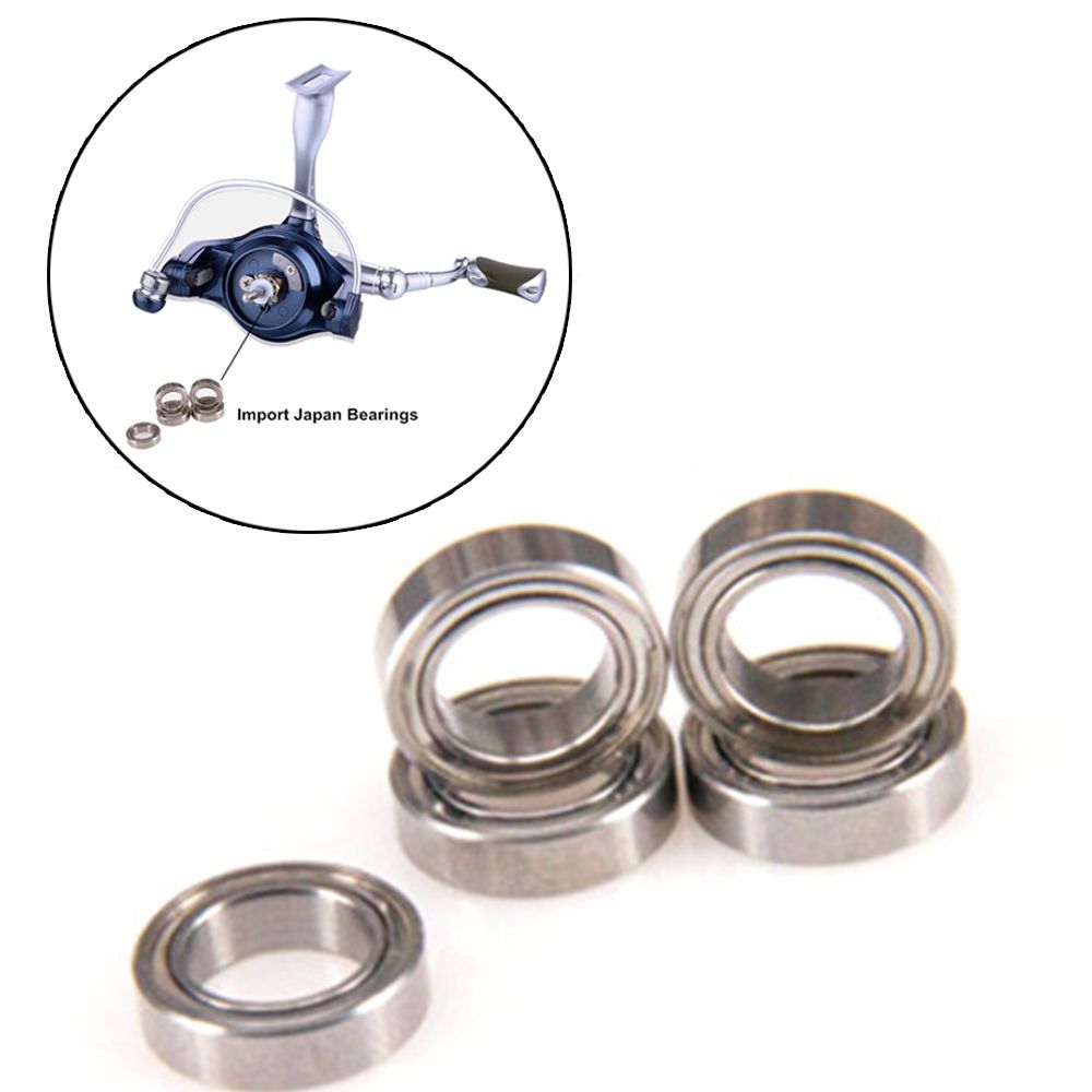 1PC Hot Import Durable Fishing Sealed Bearings Stainless Steel Reel Accessory Smooth Fishing Reel Bearing