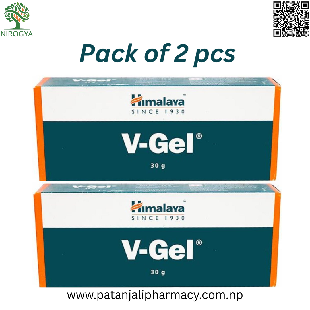 Himalaya V-Gel Vaginal Cream 30gm Pack of 2 pcs