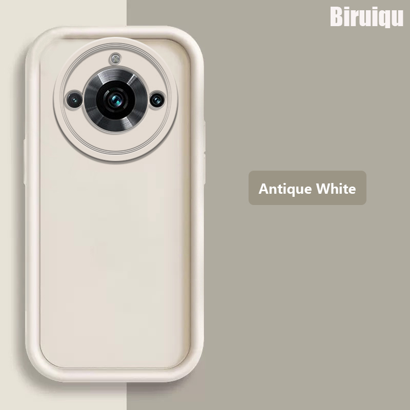 Biruiqu For Realme 8 New Angel Eye Step Lens Full Pack Thickened Anti Drop Silicone Protective Cover