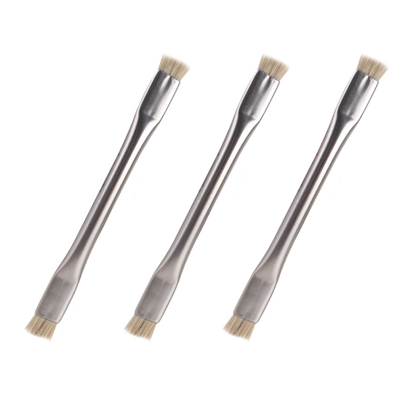 Wurrpopy-3Pcs Anti-Static Brush ESD Safe Motherboard Cleaning Tools ESD Safety Brush for Mobile Phone PCB Electronic Repair Tools