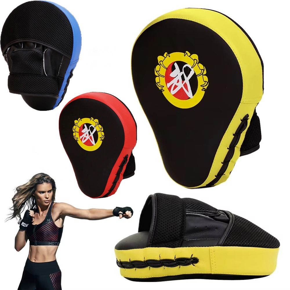 1pcs New Durable Boxing Hand Target Pad Shock Absorption Light Weight Fighting Hand Target Ergonomic Design Boxing Gauntlet