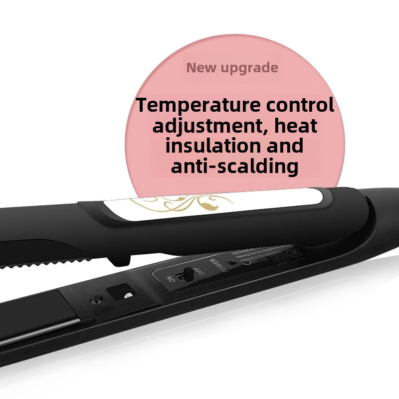New style Mini bobby plate hair straightener curls quick heating anti-scald ventilation bangs wet dry use student hairdressing