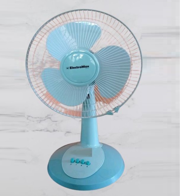 Electromax 850HS 12" Table Fan (Color May Vary)