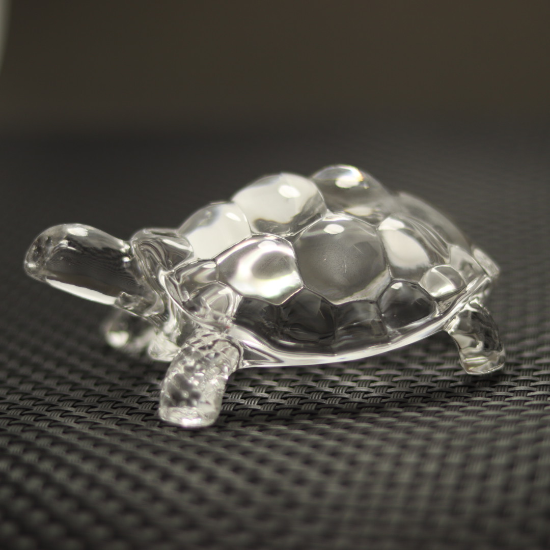 9X6 Cm Crystal Tortoise Best Quality Home And Office Decor And Good Luck