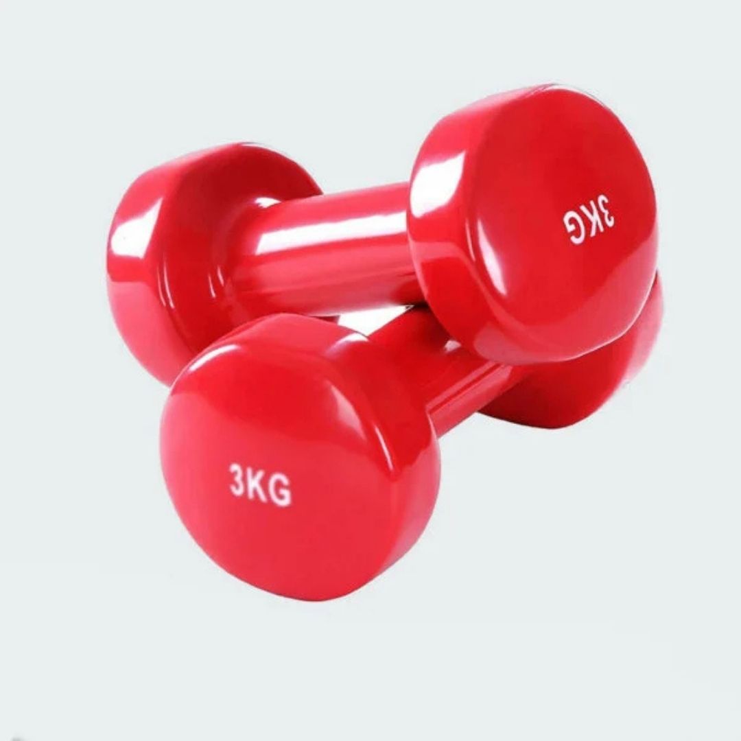 3 kg Dumbbells 1pair total 6 kg home gym