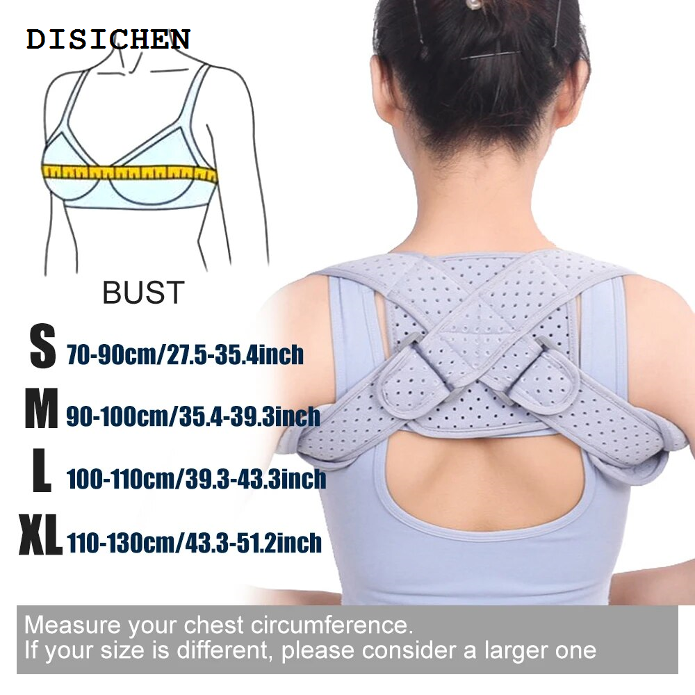 DISICHEN Hot Selling Clavicle Brace Posture Corrector for Women Men Kids | Broken Collarbone Sling for Injuries Fractures, Shoulder Support StrapHats Caps