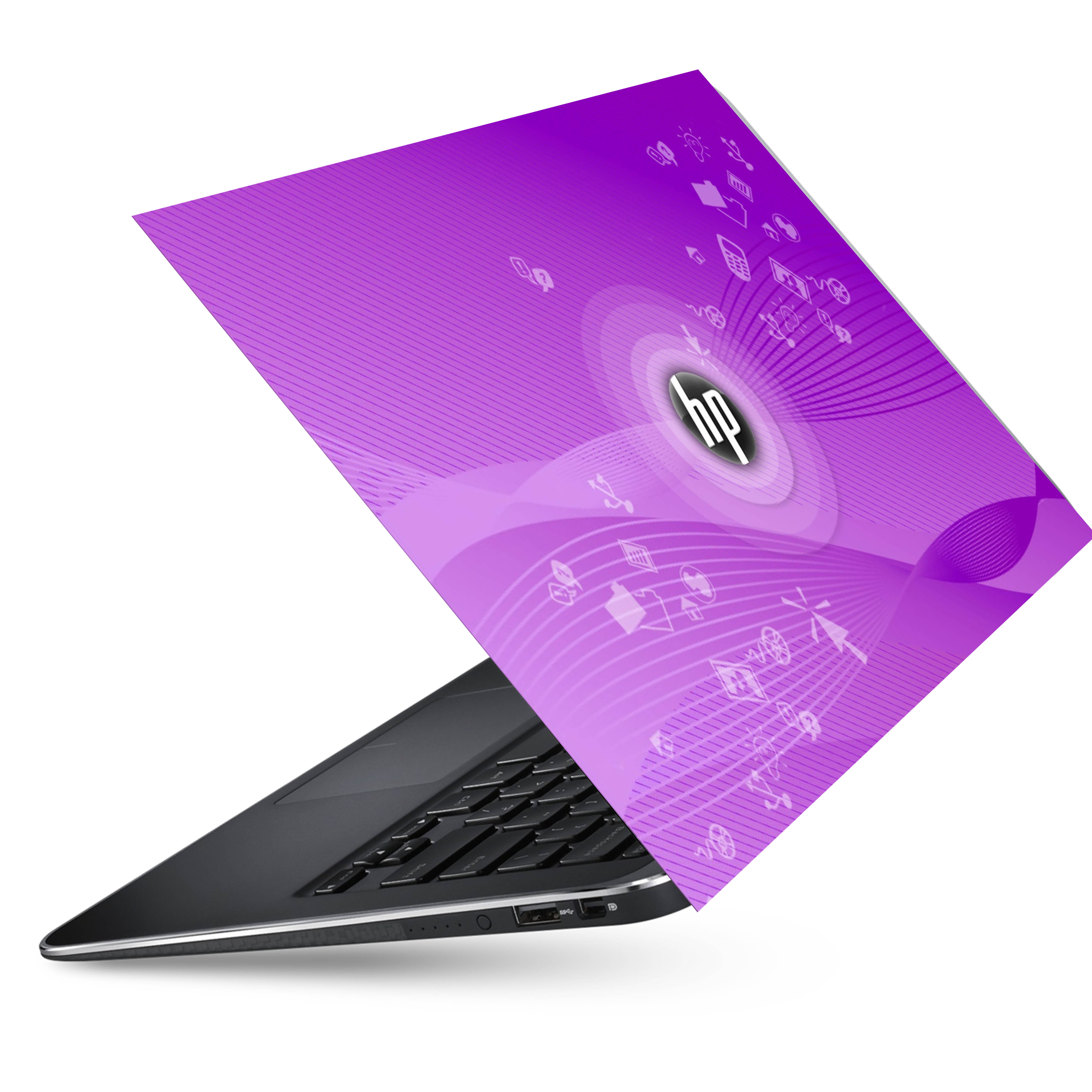 Laptop Sticker/laptop Skins And Wraps For All Models HP logo In Pink