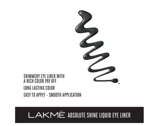Lakme Lkab Shine Line Black 4.5M