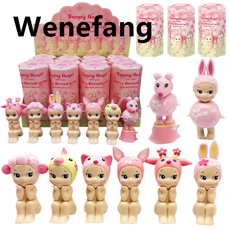 Wenefang 2025 Hot Sell Sonnes Angels HIPPERS Cherry Blossom Series High Quality Anime Figures Ornaments Dolls Fans Children Gift Random