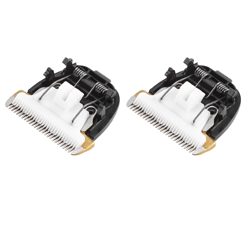 FORIDE 2X Grooming Ceramic Cutter Blade 40mm 24 Teeth for Animal Clipper Trimmer