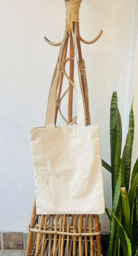 100% Cotton Canvas Printed Tote Bag | Handmade in Nepal | Printed Extra-thick & Heavy-Duty Unisex Bag Shopping, office, college, travel, daily carry Eco-friendly, reusable & durable, From Elixir Earth P. Ltd