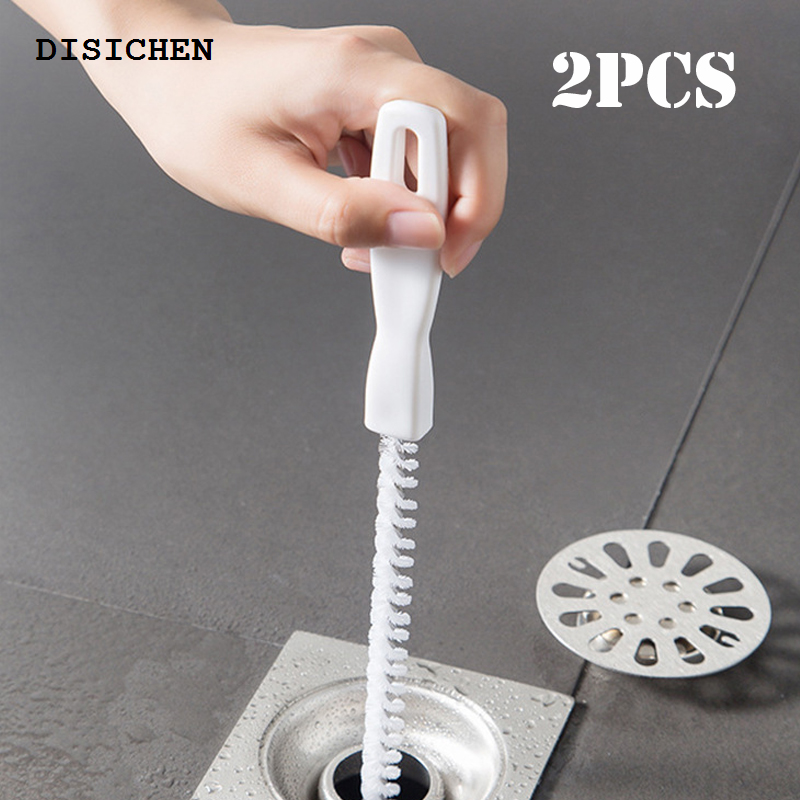 DISICHEN 2025 New 1/2pcs Drain Cleaner Pipe Dredging Brush Bathroom Hair Sewer Sink Cleaning Brush Flexible Cleaner Clog Plug Hole Remover Tool