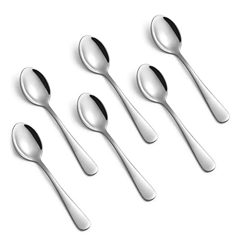 NAMUNY 18 Pieces of Espresso Spoon, 4.7 Inch Stainless Steel Mini Coffee Spoon Dessert Spoon