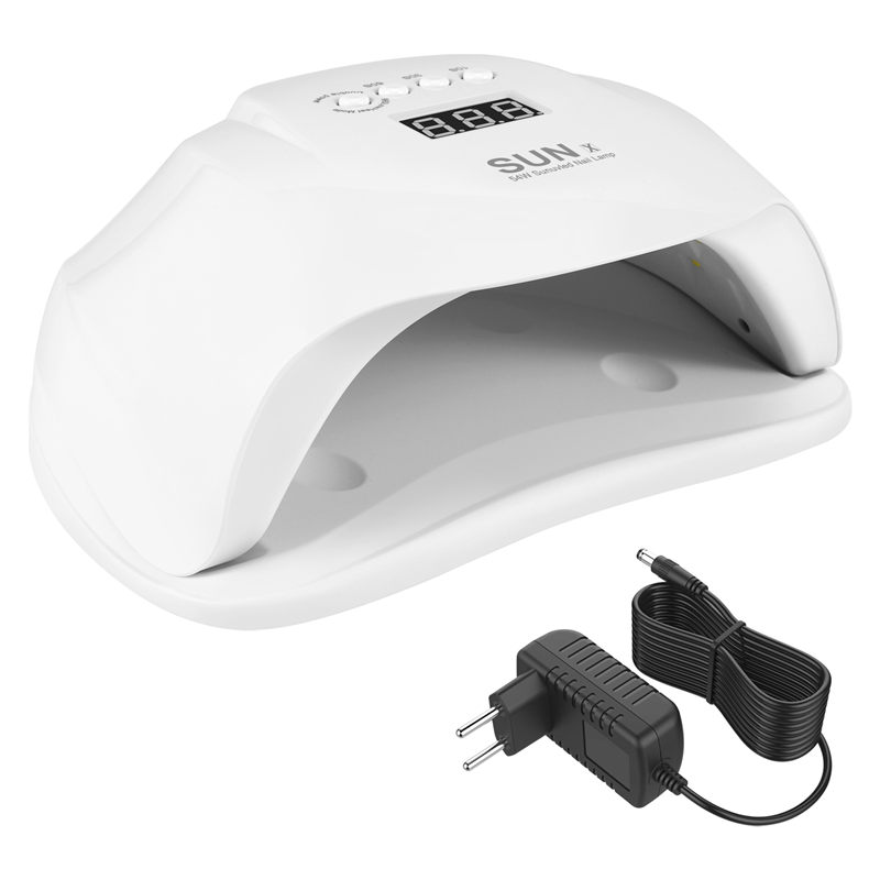 Sun X 54 W Nail Gel Dryer Machine Uv LED Lamp White Light Eu Plug